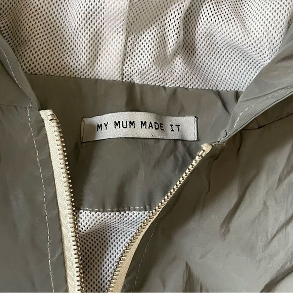 My Mum Made It Cropped Hooded Jacket XS - Picture 4 of 8